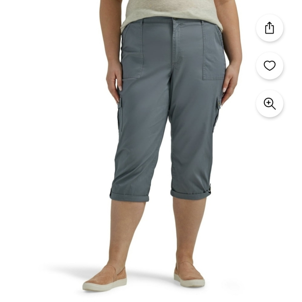 Lee Womens Relaxed Fot Skimmer Capri